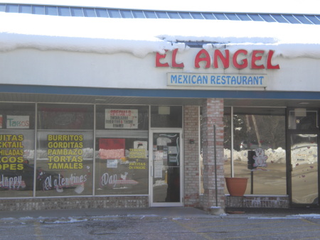 Photo of the front of a Mexican restaurant.